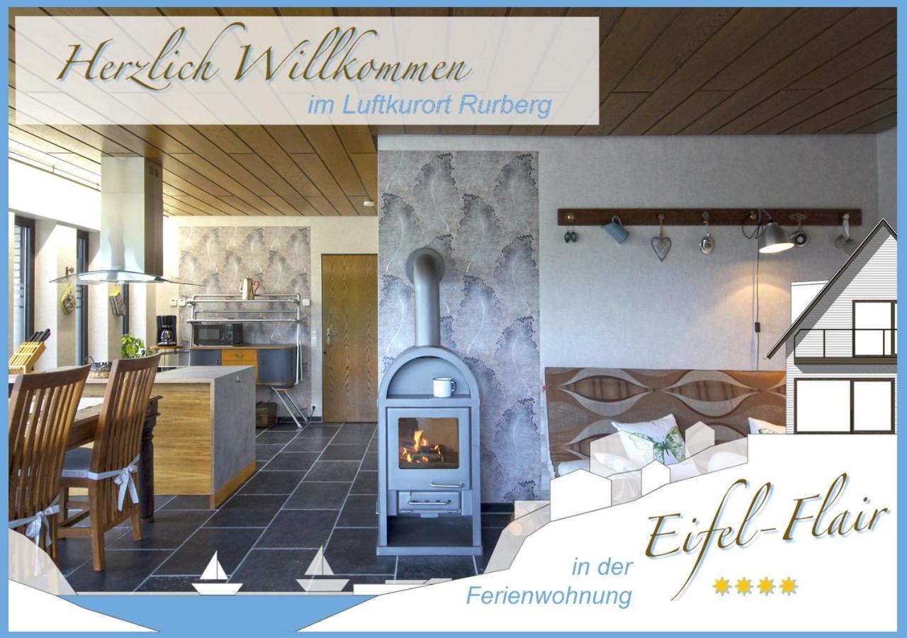 Ferienwohnung Eifel-Flair Geraeumig-Stilvoll-Ruhige Lage Am Rursee Und Nationalpark Eifel Rurberg Zewnętrze zdjęcie